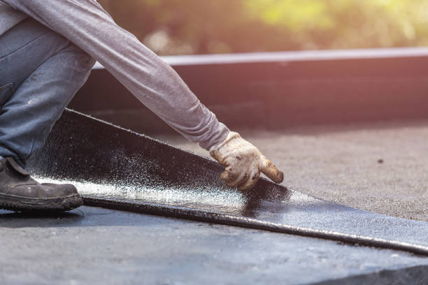 Professional Waterproofing technician working in Clarence, NY